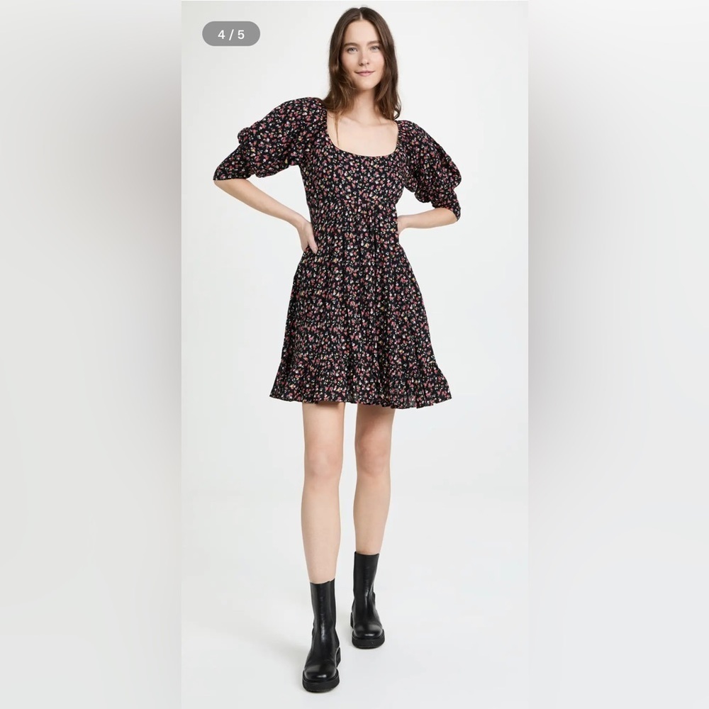 NWT ByTimo Babydoll Dress Evening Roses